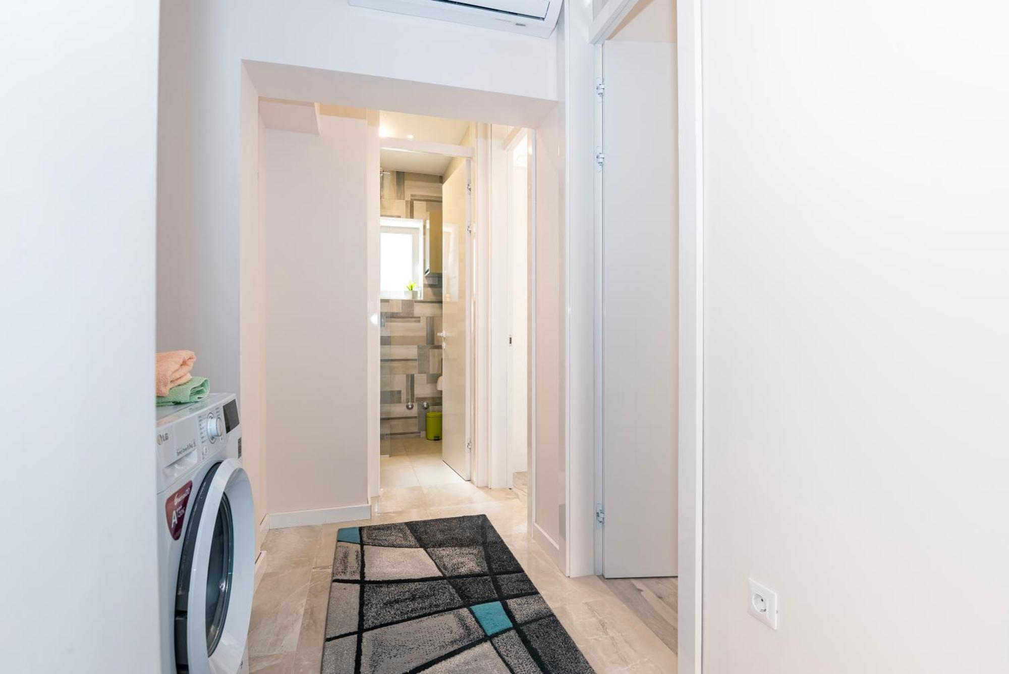 Apartment Bilice Beach Bagian luar foto