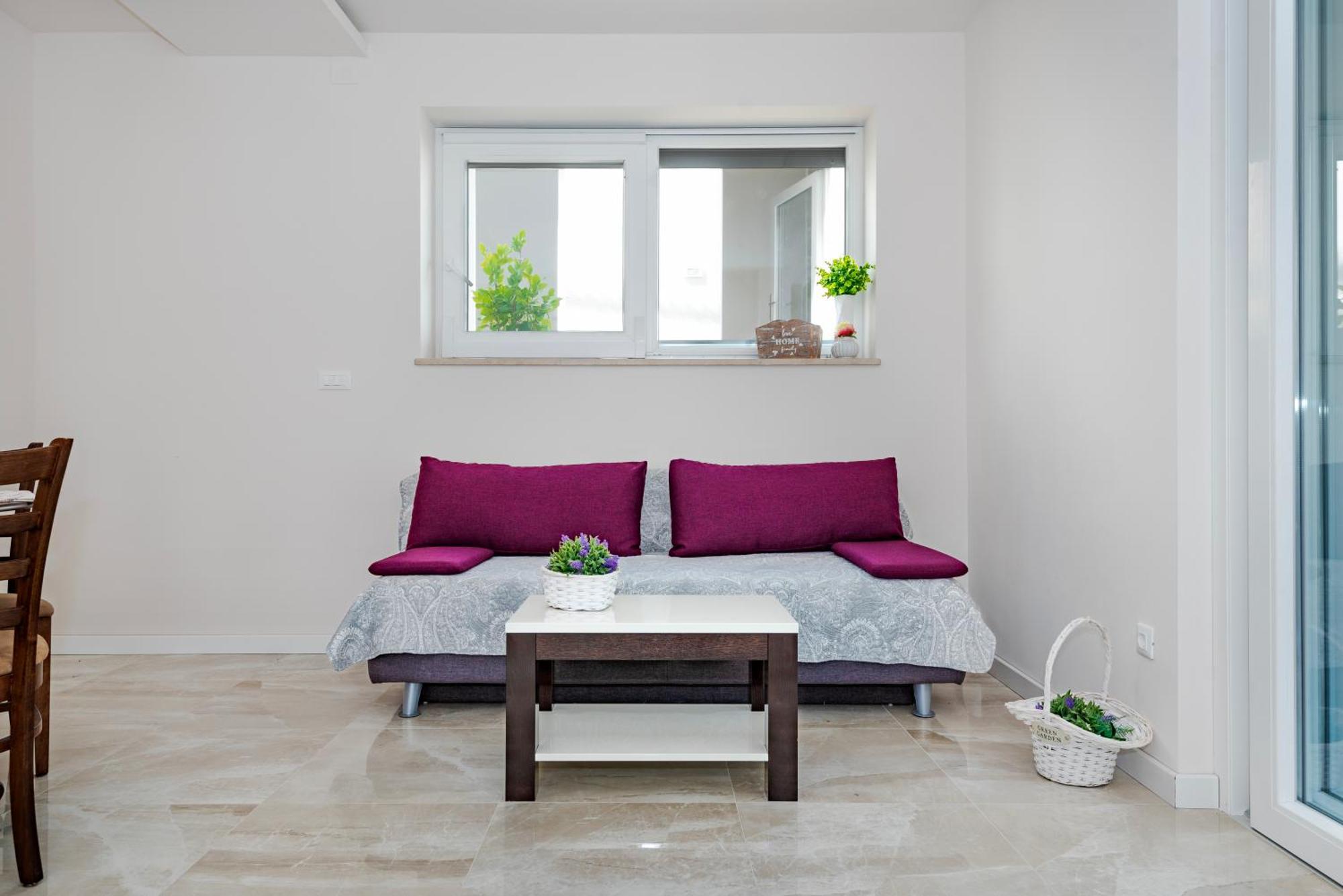 Apartment Bilice Beach Bagian luar foto